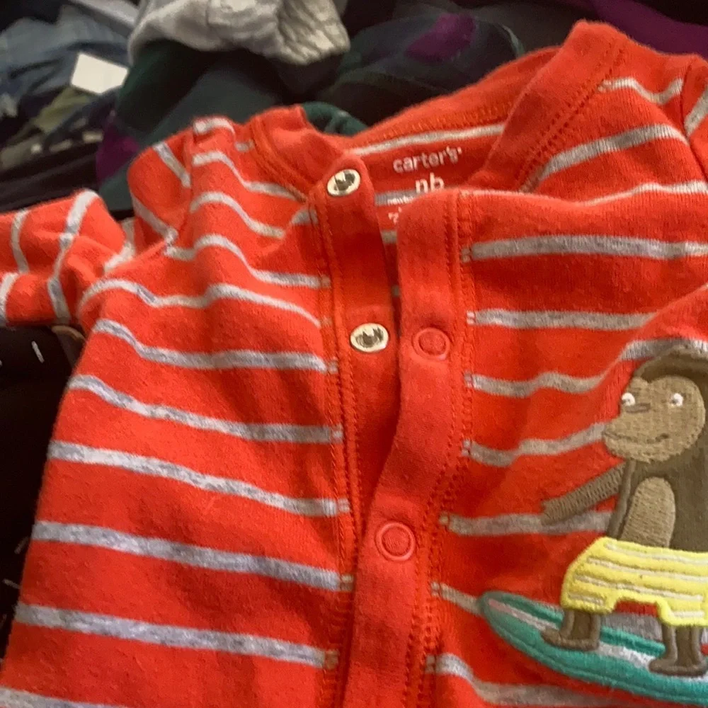 Carters long legged one piece newborn